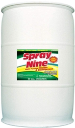 Spray Nine EPA Registered Disinfectant For SARS Cov 2 55 Gallon