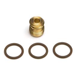 Accu-Lube,  9489U, Adapter kit for universal pump: thread adapter and three .5