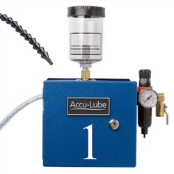 Accu-Lube, 01A0-DMO, Applicator, 1 Pump Boxed, Manual on/off, Loc-Line Nozzle with Magnetic Base, and Magnetic Mounts