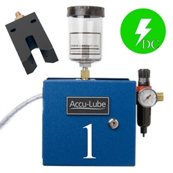 Accu-Lube, 01A3-NNZ, Applicator, 1 Pump Boxed, Electric solenoid on/off control (24 VDC) & N-Nozzle (#9696) for band sawing