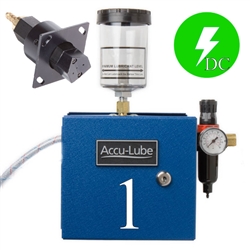 Accu-Lube, 01A3-SAW, Applicator, 1 Pump Boxed, Electric solenoid on/off control (24 VDC) & V-Nozzle (#9692) for band sawing